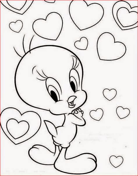 coloring pages tweety bird  printable coloring pages