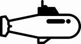 Submarine Icon Facing Right Onlinewebfonts sketch template