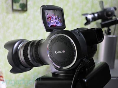 technology news concept camera canon multipurpose camera  video recording support