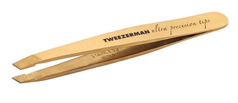 tweezerman mini ultra precision slant tweezer click image  review  details affiliate