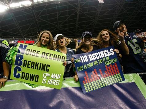 seattle seahawks fans claim to set guinness record for loudest stadium