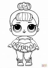 Coloring Lol Baby Pages Doll Glitter Miss Supercoloring Printable Drawing sketch template
