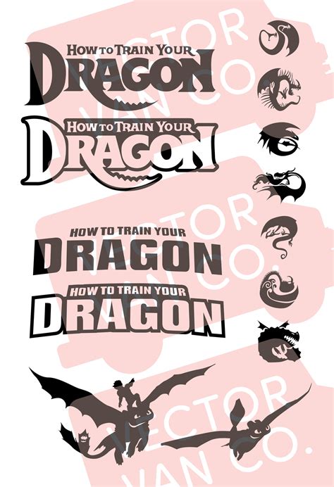 train  dragon font