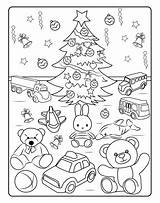 Christmas sketch template