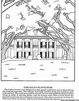 Coloring Pages Adults Louisiana Plantation Plantations Book Adult Colouring House Sheets French Choose Board sketch template