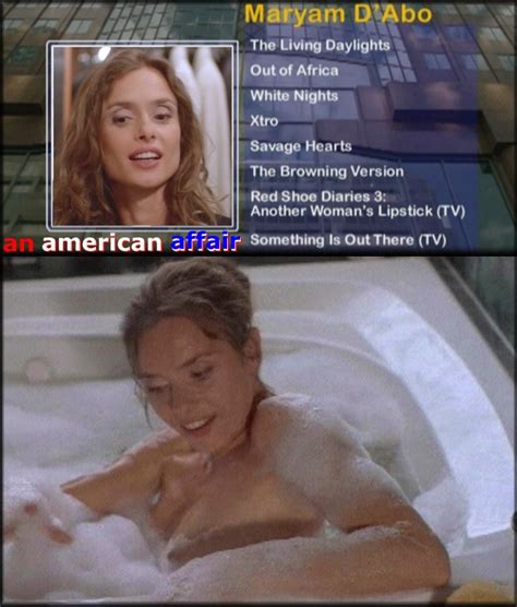 naked maryam d abo in an american affair