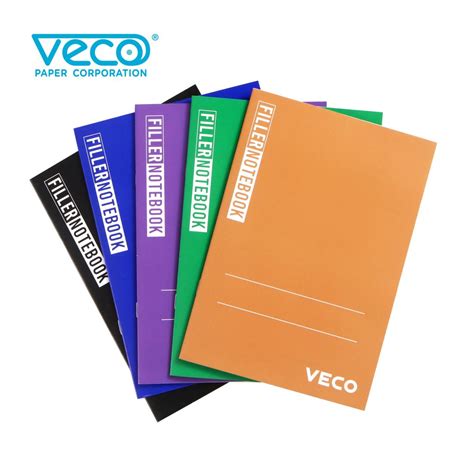 veco filler notebook bookletsset shopee philippines