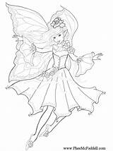 Coloring Pages Fairies Fairy Printable Adults Adult Beautiful Mermaids Colouring Drawings Color Fantasy Fee Melody Print Boy Cute Anime Book sketch template