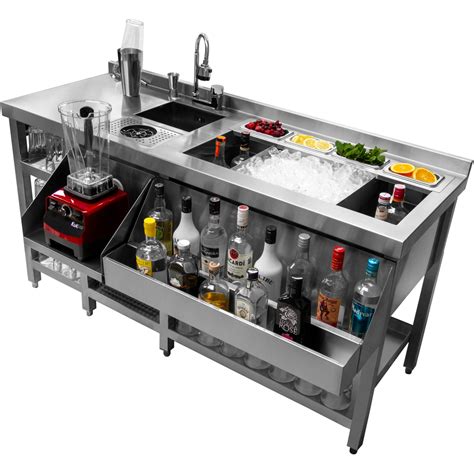 deluxe cocktail bar station