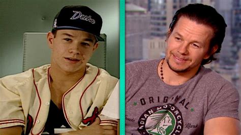 flashback mark wahlberg chats about his 92 sex symbol status entertainment tonight