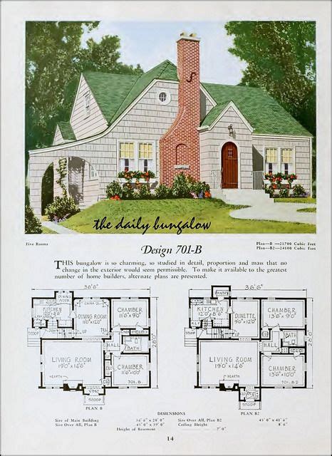 daily bungalow national plan service  flickr vintage house plans modern house