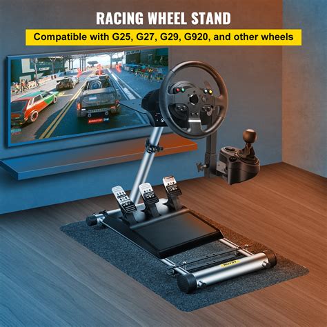 racing simulator steering wheel stand  logitech    ps  trs  picclick