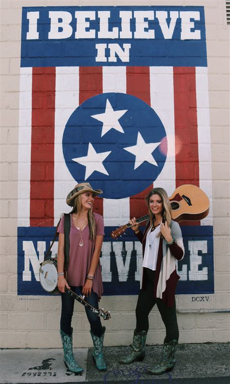 Country Music Stars Gabriela And Bianca Leduc In Collaboration With