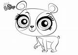 Penny Ling Littlest Pet Shop Coloring Pages Kids Printable sketch template