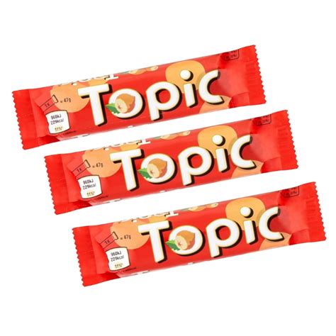 topic chocolate bar