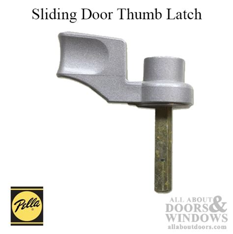 window accessories pella exterior sliding patio door handle brown