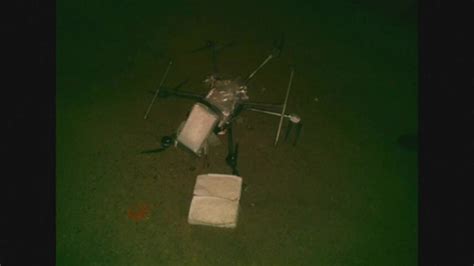 drone strapped  meth crash lands  tijuana parking lot national globalnewsca