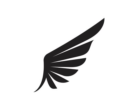 wing logo  symbol business template  vector art  vecteezy