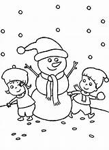 Snowman Coloring Making Kids Two Winter Pages Together Night 9dec Snowmen Drawing Printable Getcolorings Print Drawings Paintingvalley sketch template
