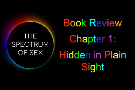 book review the spectrum of sex chapter 1 reality s last stand