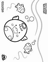 Flappers Fishy sketch template