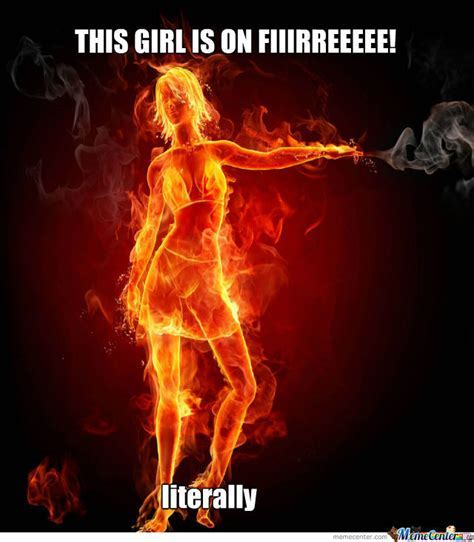 fire girl memes