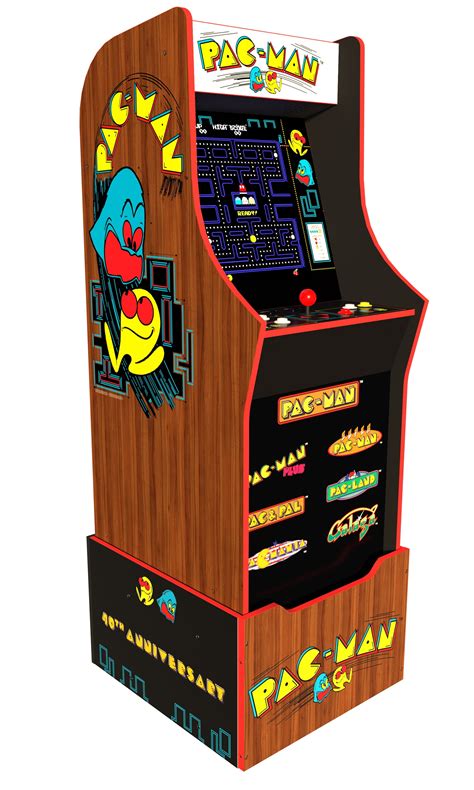 arcadeup pac man  anniversary edition arcade walmartcom