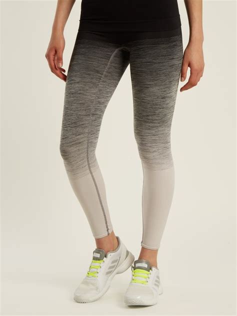 high rise ombre compression performance leggings pepper mayne