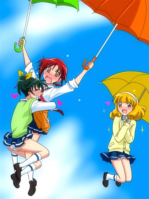 midorikawa nao kise yayoi and hino akane precure and 1