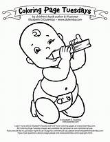 Coloring Baby Pages Book Library Newborn Boy Week National Birth Colouring Books Fall Young Sheet Tuesday Dulemba Kids Color Printable sketch template