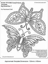 Parchment Patterns Pergamano Templates Craft Butterflies Pattern Paper Big Quilling Easy Printables Pca Designs Butterfly Worldwide Crafts Google sketch template