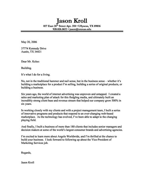 cover letter examples cover letter templates
