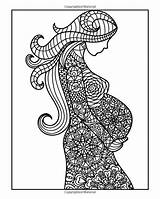 Pregnant Pregnancy Mindful sketch template