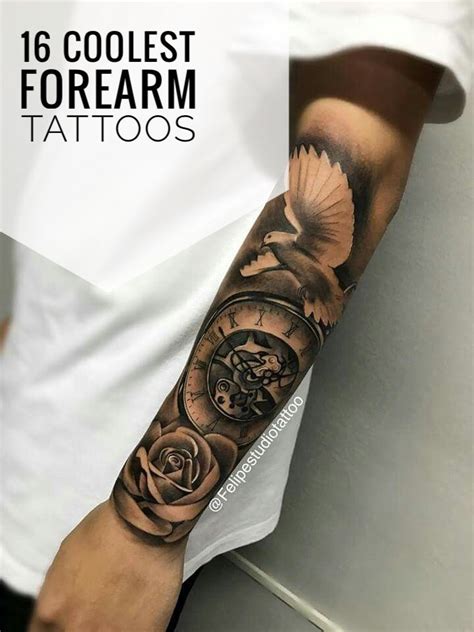 16 coolest forearm tattoos for men cool forearm tattoos forearm