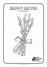 Palm Easter Coloring Pages Cool Print sketch template