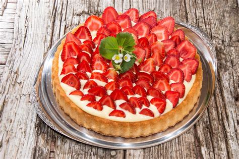 recette tarte fraises et mascarpone marie claire