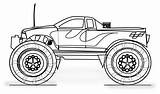 Monster Truck Coloring Pages Print sketch template