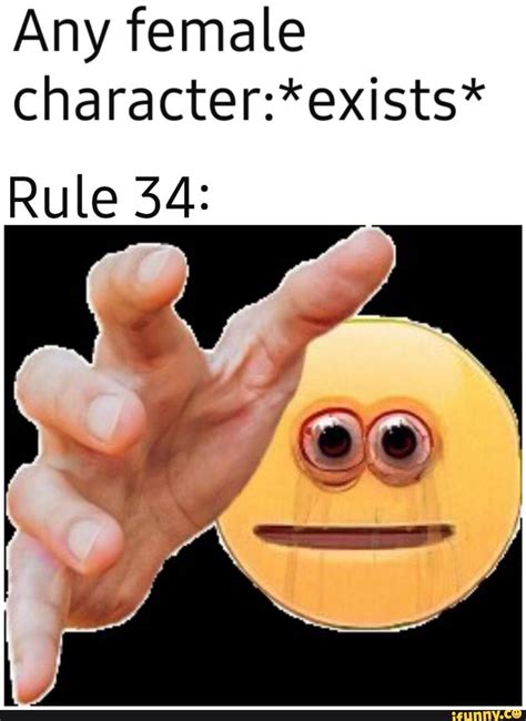 any female character exists rule 34