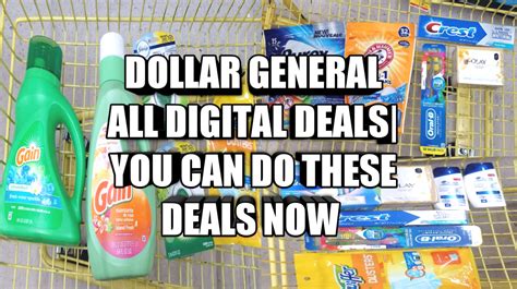 dollar general  digital deals     deals