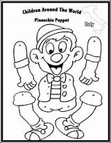Puppets Coloring Pages Puppet Sheets Crafts Choose Board Show Paper Bag sketch template