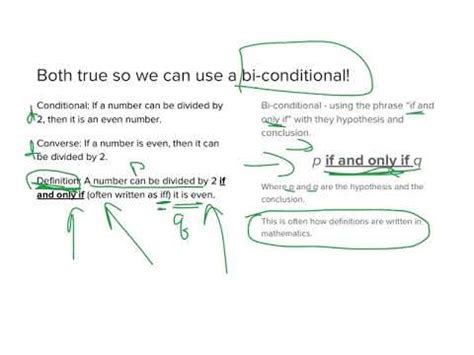math logic biconditional  definitions youtube