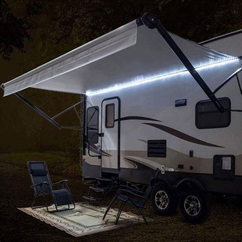 rv awning lights review buying guide   rv campers motorhome awning