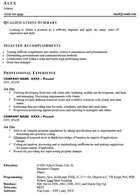signs   bad resume    fixed  examples zipjob