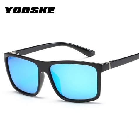yooske men polarized sunglasses famous brand designer driving sun