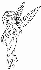 Disney Fairies Pages Coloring Silvermist Getcolorings Draw sketch template