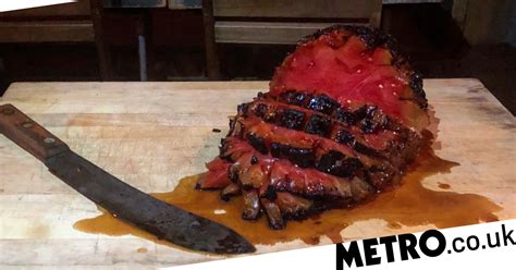 how about a slice of crispy smoked ham…made out of watermelon metro