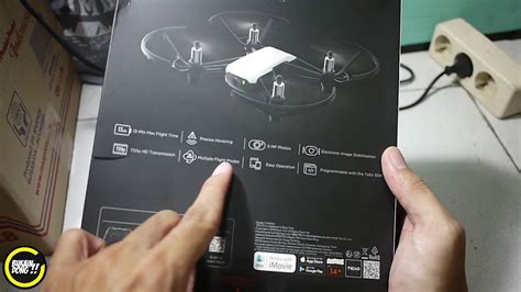 unboxing drone dji tello murah youtube