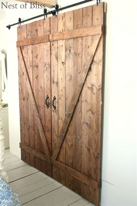 diy barn doors farmhouse inspiration   modern twist