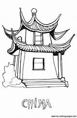 Chinois Chine Asie Oriente Colorier Maternelle Chinesa Nouvel Salvat sketch template
