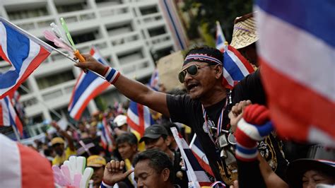 Thai Protesters Storm Ministries